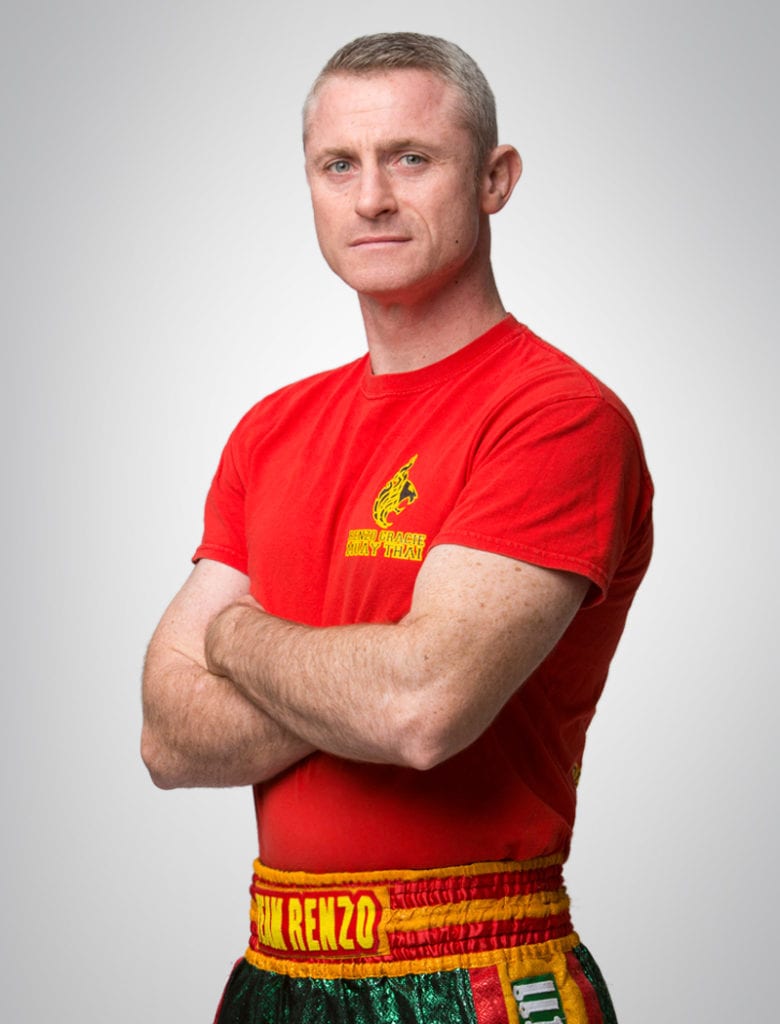Mike McKee Muay Thai instructor at renzo gracie academy